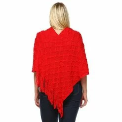 Plus Size White Mark Frostline Poncho -White Mark Sales unnamed file 1347