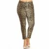 Plus Size White Mark Printed Cheetah Print Pants -White Mark Sales unnamed file 1352