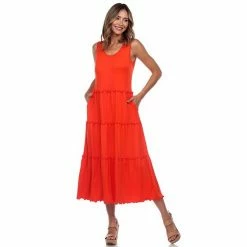 Women's White Mark Midi Dress Gray -White Mark Sales unnamed file 1468