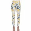Women's White Mark Printed High-Waisted Leggings Coral Pink Flower -White Mark Sales unnamed file 1470