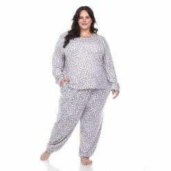 Plus Size White Mark Leopard Lounge Set -White Mark Sales unnamed file 1486