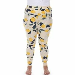 Plus Size White Mark Printed High-Waisted Leggings Coral Pink Flower -White Mark Sales unnamed file 1532