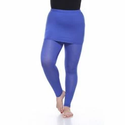 Plus Size White Mark Skirted Leggings Navy 20 Plus Size White Mark Skirted Leggings Navy -White Mark Sales unnamed file 1608