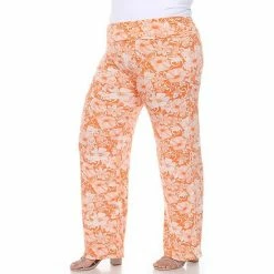 Plus Size White Mark Floral Print Palazzo Pants Mint -White Mark Sales unnamed file 1619