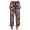 Plus Size White Mark Printed Palazzo Pants Brown -White Mark Sales unnamed file 1698
