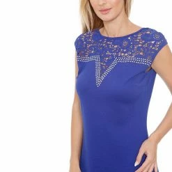 Women's White Mark Charlotte Dress Blue 13 Women's White Mark Charlotte Dress Blue -White Mark Sales unnamed file 1818