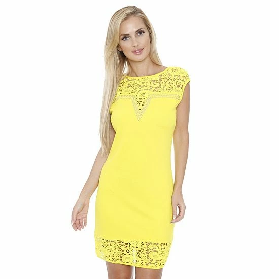 Women's White Mark Charlotte Dress Blue 9 Women's White Mark Charlotte Dress Blue - Image 7