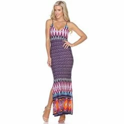 Women's White Mark Nila Maxi Dress Brown