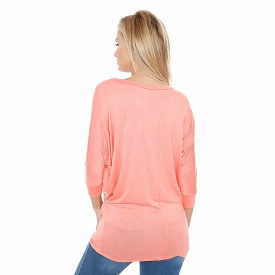 Women's White Mark Dolman Tunic Black Burst 4 Women's White Mark Dolman Tunic Black Burst - Image 2