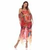 Maternity White Mark Cold-Shoulder Sheer Maxi Caftan Red Orange 1 Maternity White Mark Cold-Shoulder Sheer Maxi Caftan Red Orange -White Mark Sales unnamed file 2076