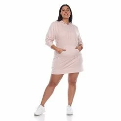Plus Size White Mark Hooded Sweatshirt Dress Creamsicle 25 Plus Size White Mark Hooded Sweatshirt Dress Creamsicle -White Mark Sales unnamed file 413