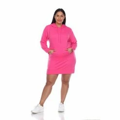 Plus Size White Mark Hooded Sweatshirt Dress Creamsicle 26 Plus Size White Mark Hooded Sweatshirt Dress Creamsicle -White Mark Sales unnamed file 414
