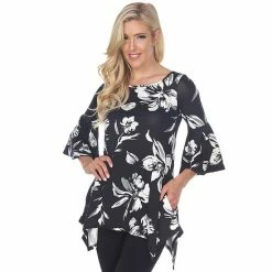 Women's White Mark Blanche Tunic Red -White Mark Sales unnamed file 423