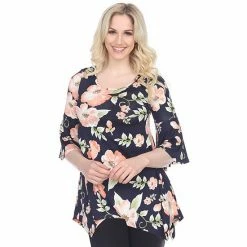 Women's White Mark Blanche Tunic Red -White Mark Sales unnamed file 425