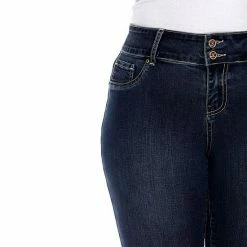 Plus Size White Mark Capri Jeans -White Mark Sales unnamed file 448