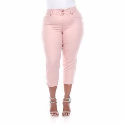 Plus Size White Mark Capri Jeans -White Mark Sales unnamed file 452