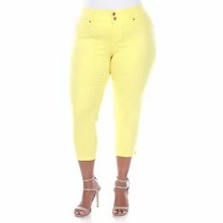 Plus Size White Mark Capri Jeans -White Mark Sales unnamed file 453