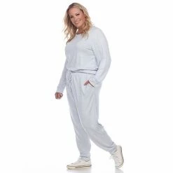 Plus Size White Mark 2-Piece Lounge Set Gray Tie Dye -White Mark Sales unnamed file 458