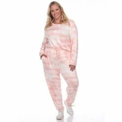 Plus Size White Mark 2-Piece Lounge Set Gray Tie Dye -White Mark Sales unnamed file 461