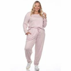 Plus Size White Mark 2-Piece Lounge Set Gray Tie Dye -White Mark Sales unnamed file 463