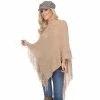 Women's White Mark Fernanda Poncho Light Brown -White Mark Sales unnamed file 577