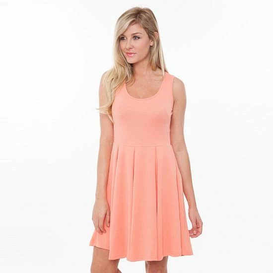 Women's White Mark Fit & Flare Mini Dress Black 17 Women's White Mark Fit & Flare Mini Dress Black - Image 15