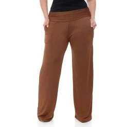 Plus Size White Mark Solid Palazzo Pants Black White Paisley -White Mark Sales unnamed file 807