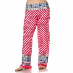 Plus Size White Mark Solid Palazzo Pants Black White Paisley -White Mark Sales unnamed file 812