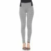 Women's White Mark Jacquard Slim-Fit Pants Gray Square 1 Women's White Mark Jacquard Slim-Fit Pants Gray Square -White Mark Sales unnamed file 846