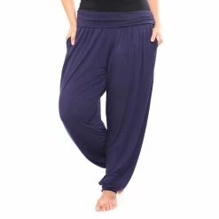 Plus Size White Mark Harem Pants Brown -White Mark Sales unnamed file 906