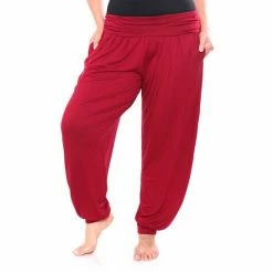 Plus Size White Mark Harem Pants Brown -White Mark Sales unnamed file 909